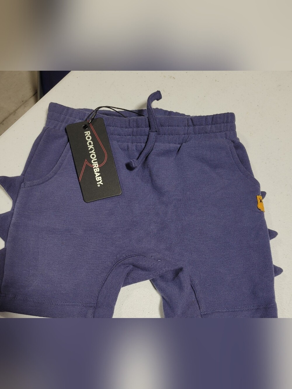Rock Your Baby Kids Purple Jogger Bottoms